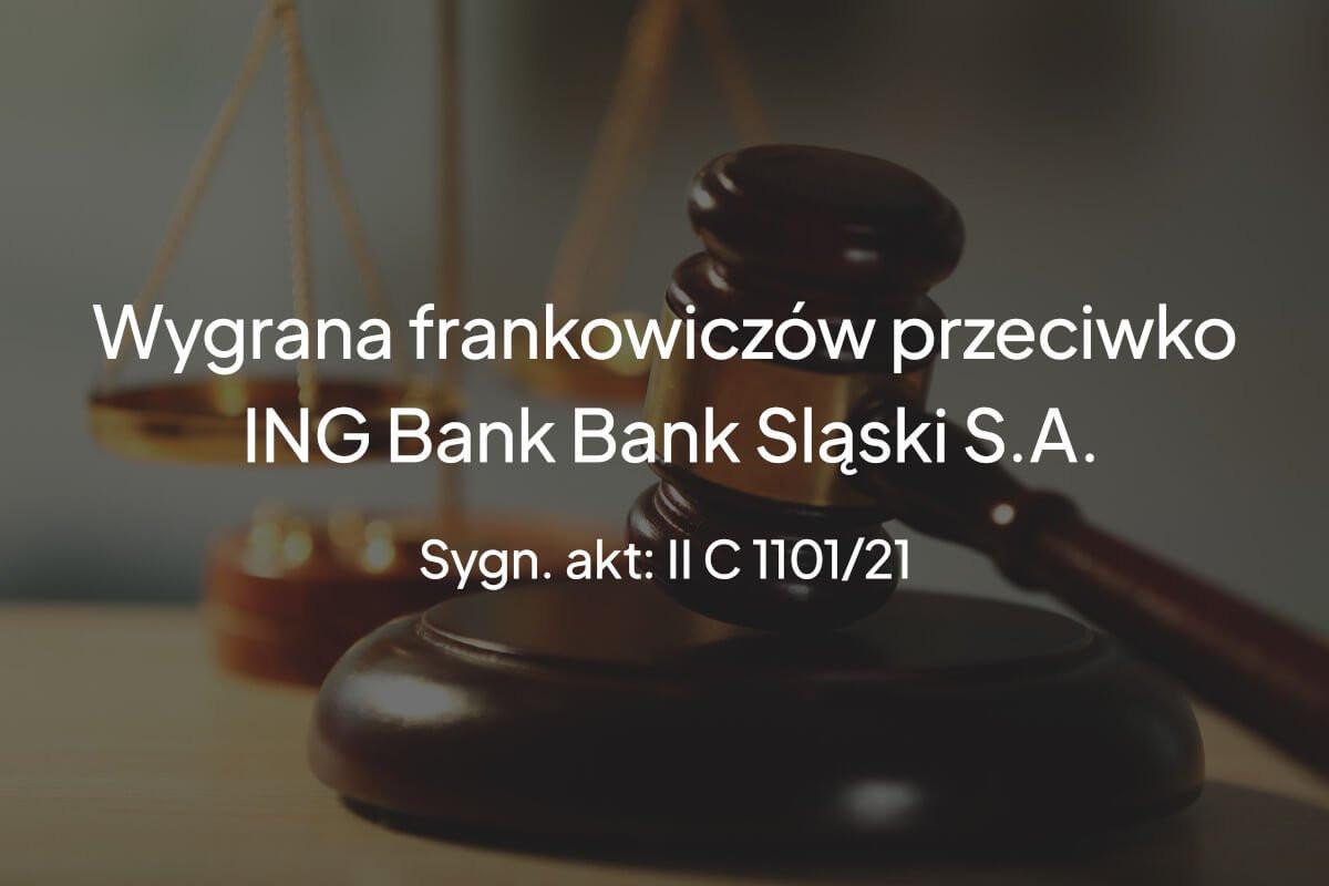 Wyrok w sprawie Banku ING