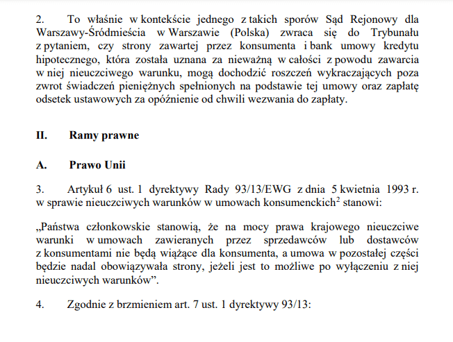 opinia rzecznika TSUE prawo UE